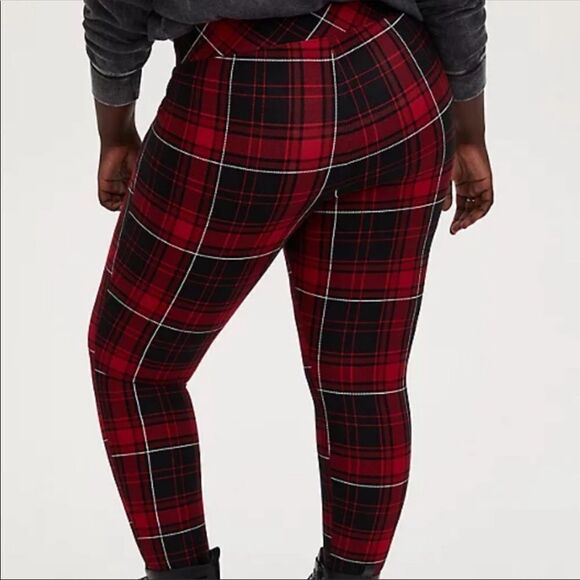 TORRID NWOT plaid skinny leg pant plus size 4X - Picture 2 of 5